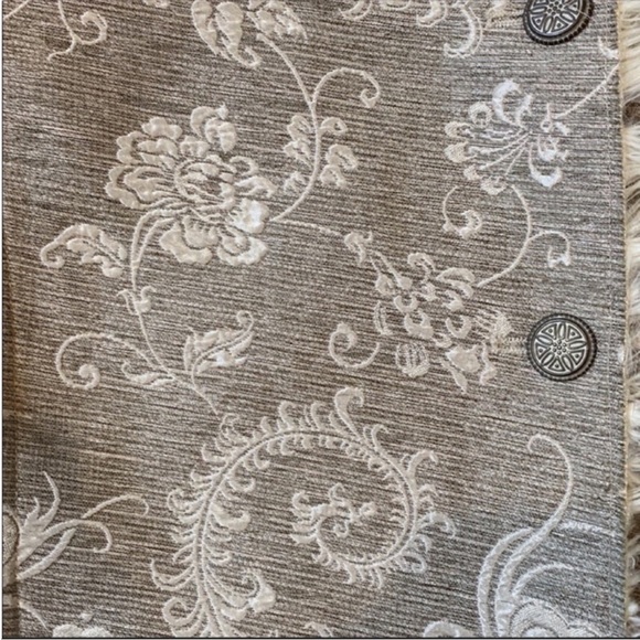 Chico's Tapestry Faux Fur Lined Jacket - Picture 8 of 10